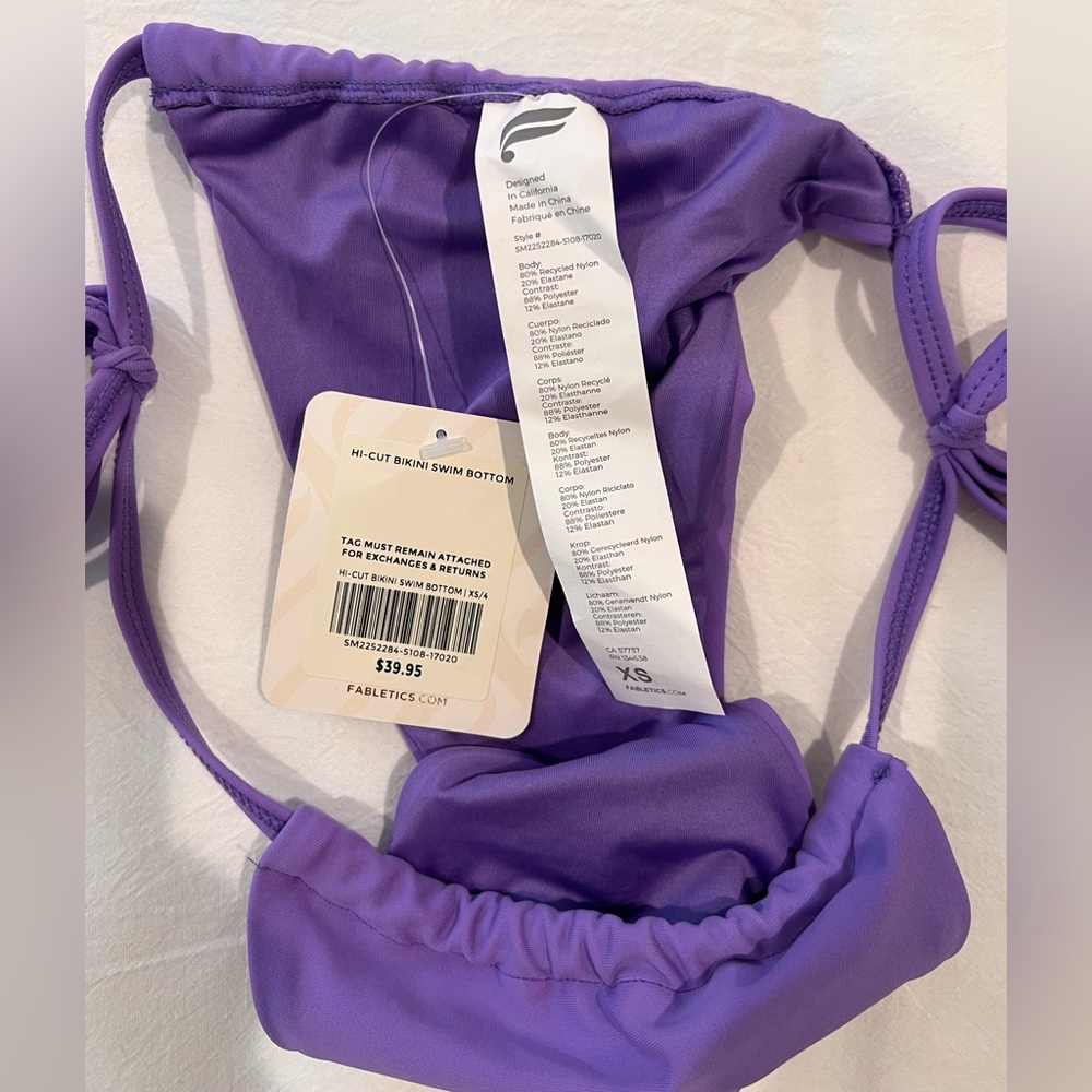 Fabletics High-Cut String Bikini - Picture 7 of 8